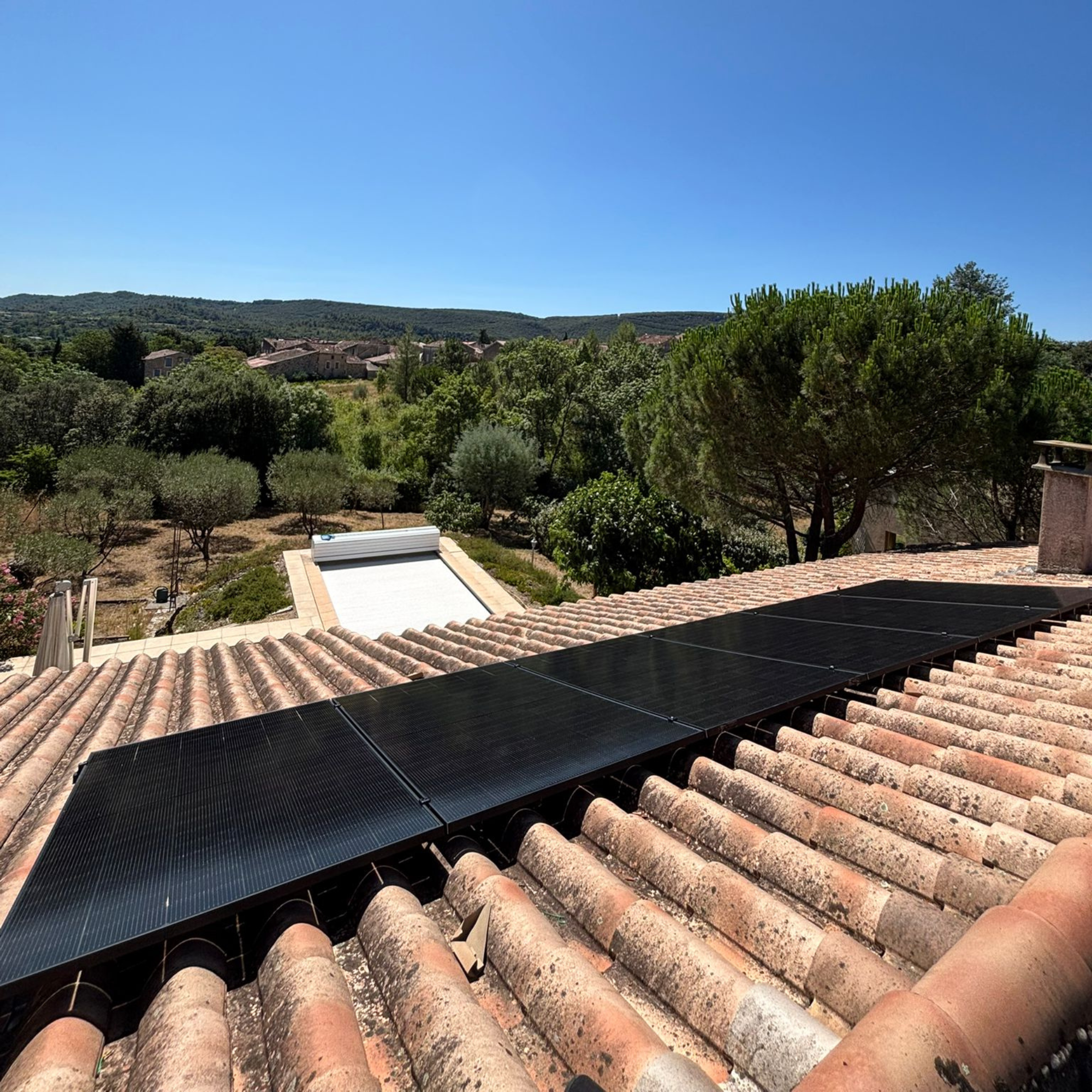 Installation de panneaux solaires à Bédarieux